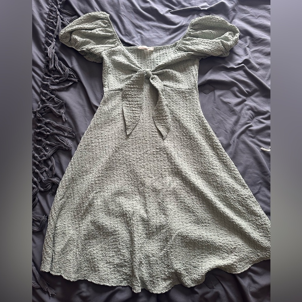 JESSICA SIMPSON Green Dress